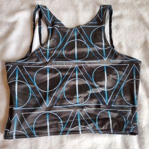 Deathly Hallows Reversible Crop Top